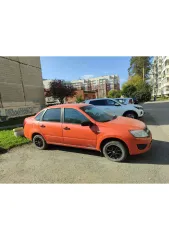 LADA Granta 2017, VIN XTA219010J0510666, цвет оранжевый. Осмотр по предварительной записи по телефону: +79631000405. Автомобиль находится в залоге у ПАО "СОВКОМБАНК". Адрес осмотра: Юбилейная улица, дом 13, Верхняя Пышма, Свердловская область, 624096.