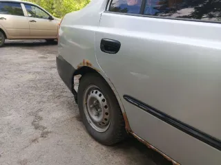 Автомобиль: Hyundai Accent, год выпуска: 2008, VIN: Х7МСF41GР8М165768, цвет кузова: серебристый