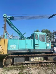 Кран гусеничный самоходный KOBELCO 7045, 1995г.в., грузоподъемность 45т, ПСМ ТС 015783 от 17.08.2007, гос. per. знак 77ВВ0157