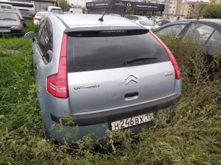 Citroen C4, государственный регистрационный знак Н 246 ВХ 15 рус, VIN VF7LCNFUF74439553. Вид транспорта: легковой автомобиль. Год выпуска не установлен. Марка: Citroen. Модель: Citroen C4.