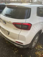 Chery Tiggo 4 Pro, 2023 года выпуска. Мощность 112 л.с. Пробег 26501 км. VIN: LVVDB21B2PC049805. Государственный номер С015АУ18.