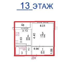 Квартира 38,2 кв.м, г. Подольск, ул. Юбилейная, д. 3, к. 2, кв. 234, Московская область, жилое помещение по адресу: Московская область, г. Подольск, ул. Юбилейная, д. 3, к. 2, кв. 234, общей площадью 38,2 кв. м. (этаж № 13), кадастровый номер: 50:55:0000000:11645. Вид жилого помещения: Жилое. Общая…