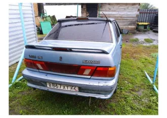 ВАЗ 21150 2003 года выпуска, цвет золотисто-серый. VIN: XTA21150033552467, ПТС: 22OP458159, государственный номер В867ХТ22. Изготовитель: Россия. Мощность двигателя 78 л.с. (57.4 кВт), разрешенная максимальная масса 1410 кг, масса без нагрузки 985 кг.