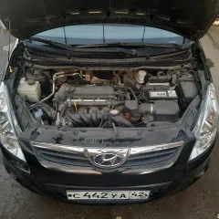 Hyundai i20 2010 года, VIN MALBC51CBAM174730. Ознакомиться с автомобилем и документами можно по согласованию по телефону +79954435227, электронной почте torgi42@bk.ru, а также на сайте https://bankrot.torggroup.org/.