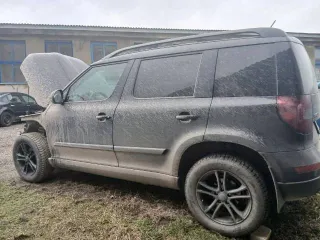Skoda Yeti, 2014 года, 105 лс, 147426 км, АКПП, Автомобиль SKODA YETI, 2014 г.в., VIN XW8JF45LXEH700649, цвет черный, ГРЗ Н689АХ126RUS, в неудовлетворительном состоянии, имущество обременено залогом АО «ТБанк».