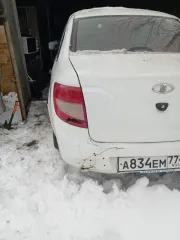Lada Granta 2012, марка: Lada 219010, модель: Lada Granta, 2012 год выпуска, цвет: белый, VIN: ХТА219010D0111705, ПТС: 59РА153712, г/н: А834ЕМ774, изготовитель: Россия, модель двигателя: 11196, тип двигателя: бензиновый, двигатель №: 5874990, мощность: 67 л. с., рабочий объем: 1596 куб. см, кузов…