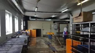 Земельный участок 9200.00 кв.м. Вид разрешенного использования – земли населенных пунктов, под рыбоперерабатывающую базу, кадастровый номер 65:11:0000009:6. Здание 1 эт., 388,5 кв. м. (Производственный цех) кадастровый номер 65:11:0000009:644. Скороморозильный комплекс на базе компрессоров Mycom…