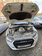 Audi A6 2013 года, 310 лс, 225978 км, полный привод, АКПП, VIN WAUZZZ4G8EN085024. Обременено залогом ПАО «Сбербанк". Автомобиль имеет следующие неисправности: неисправность ДВС и АКПП, стучит двигатель, АКПП не переключает скорости, автомобиль едет на первой скорости, подтеки масла, неисправность…