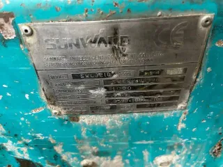 Sunward SWL3210 фронтальный погрузчик (7066МТ22) разукомплектован.