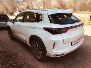 Exeed LX 2024, идентификационный номер (VIN): LVTDB21B8RE030952, цвет белый.
