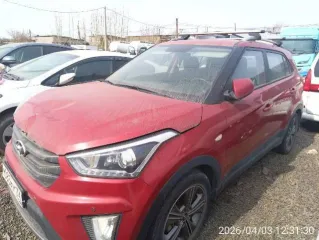 Hyundai CRETA, 2017, VIN Z94G2811BJR073465, 123 лс, 90000 км. Автомобиль после ДТП. Состояние - требует ремонта.