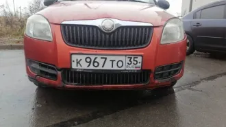 Skoda Fabia, 2007 года, 69 лс, 214000 км, МКПП, красно-коричневый, VIN TMBAH15J483042749, пробег 213171 км, бензин, объем 1198 куб.см, местонахождение: г. Вологда, ул. Воркутинская, д. 16Г (парковка у дома), ржавчина и потертости по кузову, пробег 213174.