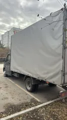 GAZ 2824DE, 2017, транспортное средство ГАЗ/GAZ 2824DE, 2017 г.в., тип кузова: грузовой бортовой (тент), цвет тёмно-серый, VIN: XU42824DEJ0000053, ГРЗ Х 630 НС 55, залог в АО «Кредит Европа Банк (Россия)».