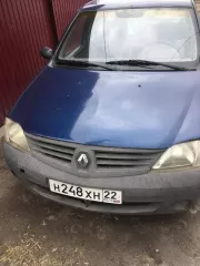 Renault Logan, 2008 г.в., VIN X7LLSRAAH8H172007, госномер Н248ХН22. Авто не на ходу, пороги ржавые, на задней пассажирской двери шпаклевка отпала, стартер не работает, не заводится, в двигателе не работает цилиндр. Авто было бито. В салоне переднее кресло сломано. Нет зимней резины.