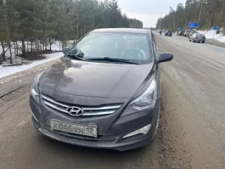 Легковой автомобиль Hyundai Solaris, 2015 г.в., г/н К046ХН12, VIN Z94CT41CAHR487946, цвет коричневый, расположенный по адресу: РМЭ, Звениговский район, п. Шелангер, ул. Студенческая, д.4. Год выпуска: 2015. Мощность двигателя: 78,7 кВт, 107 л.с. Объем двигателя: 1396 см.куб. Вид транспорта…