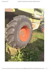 Комбайн зерноуборочный Dominator-204 Mega II 2001, зав. № 93502407, цвет бело-зеленый. Б/У. Адрес: Курганская область, Далматовский р-н, с. Шатровское, ул. Ленина, д. 88 А. Назначение: Комбайн зерноуборочный. Марка: Dominator-204. Год выпуска: 2001. Модель: Mega II. VIN (заводской) номер: зав. №…