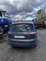 Ford S Max, 2008 год, универсал, госномер M924CC21, цвет темно-серый, VIN WF0SXXGBWS8A74596, ПТС 77 ТХ 738721, СТС 99 61 949681. Передние подшипники под замену, высокий расход масла, пробег скрученный.