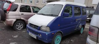Suzuki Every 1999 года, 85 лс, полный привод, АКПП, автомобиль легковой, марка: SUZUKI, модель: EVERY, VIN: Отсутствует, гос. рег. номер: А640ЕА49, год изготовления: 1999