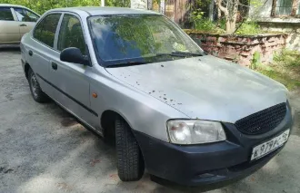 Автомобиль: Hyundai Accent, год выпуска: 2008, VIN: Х7МСF41GР8М165768, цвет кузова: серебристый