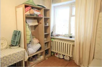 Комната 17.2 м², г. Новосибирск, ул. Твардовского, д. 8, пом. 523, кадастровый № 54:35:084647:2136, площадь общая 17.2 м².