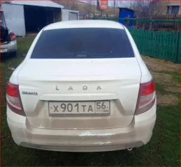 Lada Granta 2019 года, 106 лс, 118229 км, VIN: XTA219070K0597912, гос. рег. номер: Х901ТА56, год изготовления: 2019