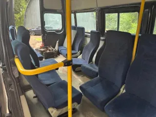 Ford Transit Van 2009 года выпуска. Пробег 347611 км. Автобус 18+1 мест. Объем двигателя 2.2 л, мощность 140,08/103 л.с. Механическая коробка передач, задний привод. Государственный регистрационный знак Е 221 ММ 190. VIN X9N32361090002518. Экологический класс Евро 5. Дата государственного…