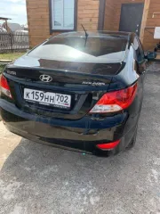 Hyundai Solaris, 2013 года, 123 лс, 221795 км. Легковой автомобиль: марка, модель: HYUNDAI SOLARIS (HYUNDAI СОЛЯРИС), год выпуска: 2013, категория ТС: В, кузов / VIN: Z94CT41DACR194808, цвет: черный, рабочий объем: 1591.0 см3, мощность: 123.0 л.с. / 90.5 кВт, № двигателя: CW564297, разрешенная…