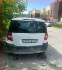Легковой автомобиль Skoda Yeti, 2011 года выпуска, VIN TMBJF45L9B6039859, пробег 192 531 км, роботизированная коробка передач.