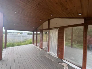 Жилой дом 59.3 кв.м и участок 1083 кв.м, Московская область. Здание, назначение: жилой дом, площадью 59.3 кв.м, количество этажей: 1, адрес: Российская Федерация, Московская область, м.о. Истра, д Еремеево, кв-л 0040357, д. 1669, кадастровый номер: 50:08:0040357:1822. Земельный участок, категория…