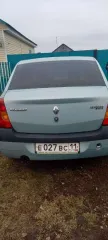 Renault Logan 2007 Легковой автомобиль, модель: Рено Логан, год изготовления: 2007, VIN: X7LLSRAGH7H106231, цвет – светло-зеленый.
