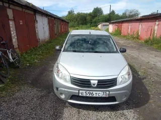 Легковой автомобиль Dacia Sandero год изготовления: 2009, цвет: серебристый, VIN: UU1BSDBNH41395213, ПТС: 35УВ 928060, г/н: Е596ТС35, мощность двигателя, л.с. (кВт): 75 (55), объем двигателя, куб. см. 1149, тип двигателя: бензиновый