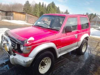 Mitsubishi Pajero, 1993 года, 99 лс, 373366 км, полный привод, АКПП. Легковой автомобиль, марка: MITSUBISHI PAJERO, год выпуска - 1993, тип транспортного средства – легковой (универсал), цвет – многоцветный, модель, № двигателя - 4D56 FM6149, шасси (рама) № V24-4048554, модель: PAJERO, год…