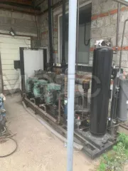 Холодильный агрегат Bitzer 3х (Агрегат на 3*4 Н-15.2). Документация на оборудование отсутствует. Демонтаж за счет покупателя. Фото и описание в отчете об оценке. Оборудование на работоспособность не проверялось. Двигатели стоят без работы 2 года, стоят на улице, при осмотре отсутствие масла. Не…