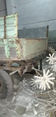 Прицеп 2ПТС4М-785А. Заводской номер машины 226836, год выпуска 1985, цвет зеленый, паспорт самоходной машины и других видов техники ВА521530.