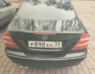 MERCEDES- BENZ CLK320 ELEGANCE,
год изготовления: 2002, 
цвет: черный, 
VIN: WDB2093651F026620, 
ПТС: 39 ТН 088964, 
г/н: Р898ХН39, 
изготовитель (страна): Германия, 
тип двигателя: бензиновый, 
двигатель №: 11295531386386, 
мощность двигателя, л. с. (кВт): 218-(160), 
рабочий объем…