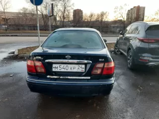 Легковой седан Nissan Bluebird Sylphy, 1996 г.в, VIN отсутствует, номер двигателя QG18 397433, цвет синий, 105 л.с.