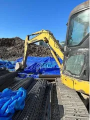 Экскаватор Komatsu PC55MR-3, 2012 г.в., зав № (рамы): 17055, цвет: желтый, документы (СОМ, ПСМ): в наличии. Имущество заложено.