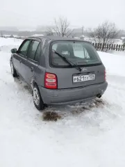 Nissan March 2001 года, 61 лс, 300000 км, АКПП. Легковой автомобиль, марка: NISSAN MARCH, год изготовления: 2001, цвет: серый, ПТС: 59 РТ 390337, г/н: P621ТУ159, модель двигателя: CG10, тип двигателя: бензиновый на бензине, двигатель №: 056847C, мощность двигателя, л. с. (кВт): 61.2 (45), рабочий…