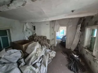 1/4 доля дома 43 кв.м. в Краснодарском крае, кадастровый номер: 23:16:0101012:480, адрес: Российская Федерация, Краснодарский край, Курганинский район, х. Сухой Кут, ул. Красная, дом №14