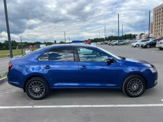 Шкода Rapid, 2019 г., синий, VIN: XW8AC4NH8KK127379, ПТС: 40 РЕ 773635, госномер: Т298АВ797, двигатель CVW №660563, мощность 110 л.с. (80.9 кВт), объем 1598 см³, кузов №XW8AC4NH8KK127379, максимальная масса 1720 кг, масса без нагрузки 1252 кг.