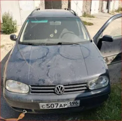 Volkswagen Golf, 2000 года, 75 л.с., автомобиль легковой, марка: Volkswagen, модель: Golf, VIN: WVWZZZ1JZ1W198909, гос. рег. номер: С507АР196, год изготовления: 2000 (транспортное средство имеет повреждения)