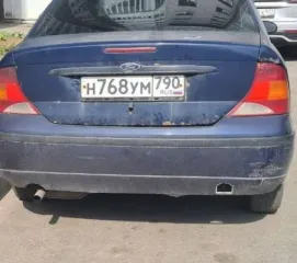 Ford Focus 2002 года, 97 л.с., VIN: X9FFXXEEDF2P00424, гос. рег. номер: Н768УМ790, год изготовления: 2002