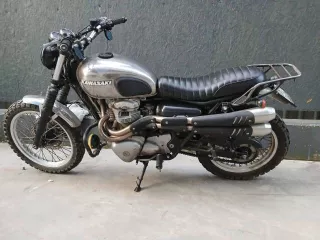 Мотоцикл марки Kawasaki w650, г.р.з. 0716ВК77, Шасси  рама  № EJ650A054509, год выпуска 2006.
