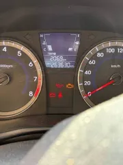 Hyundai Solaris 2011, 123 л.с., 263630 км, идентификационный номер (VIN): Z94CT41DABR031342, год изготовления 2011, механическая коробка передач. Отсутствует аккумулятор.