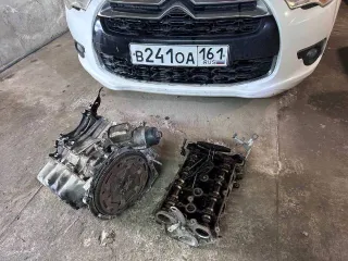 Citroen DS4 2012, 150 лс, 223616 км, АКПП. Легковой седан (не на ходу), белого цвета, VIN VF7NX5FEACY563166, ГРЗ В241ОА161, двигатель 10FJBZPSASF06 1537541, СТС 9961 854319.