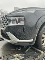 Hyundai Santa Fe 2021 года выпуска, VIN XWES281HHM0000583. Автомобиль бывший в эксплуатации, с видимыми повреждениями, потертостями, дефектами, возможны скрытые повреждения и дефекты.