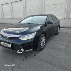 Toyota Camry 2015 года выпуска. VIN: XW7BF4FK10S128249. Цвет кузова: черный металлик. Рабочий объем двигателя: 2494 см³. Мощность: 133.1 кВт / 181 л.с. Тип транспортного средства: легковой седан. Имеются не снятые ограничения, заявление направлено. Ознакомление с имуществом по запросу на…