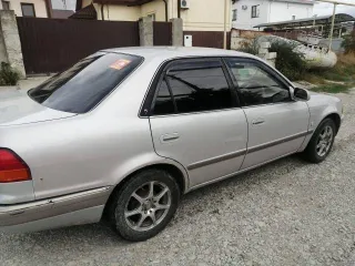 Toyota Corolla 1997 года, 105 л.с., 250000 км, АКПП. Легковой автомобиль, марка: Toyota, модель: Corolla, год изготовления: 1997, VIN: отсутствует, мощность двигателя, л. с. (кВт): 105 (77.2), кузов №: AE110-5157181. Пробег уточнять при осмотре.