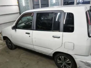 Nissan Cube 1998 года, 79 лс, 470361 км, АКПП. Автомобиль: NISSAN CUBE, модель CG13 208726A, кузов Z10077679, цвет серый, госномер У381КМ138
