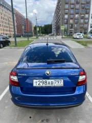 Легковой автомобиль, марка: Шкода, модель: RAPID, год изготовления: 2019, цвет: синий, VIN: ХW8AC4NH8KK127379, ПТС: 40 РЕ 773635, г/н: Т298АВ797, изготовитель: Россия, модель двигателя: CVW, двигатель №: 660563, мощность двигателя, л. с. (кВт): 110 (80.9), рабочий объем двигателя, куб. см: 1598…